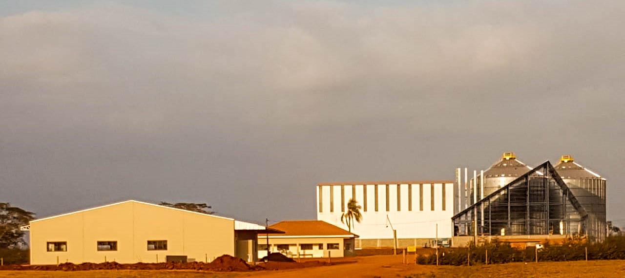 Visão aérea da unidade Ivinhema